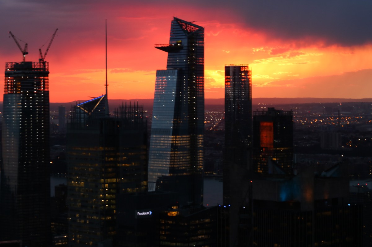 New York at&nbsp;Sunset